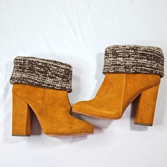 Rachel Comey Will Knit Cuffed Booties/Ankle Boots Sz 8.5 - Picture 6 of 9